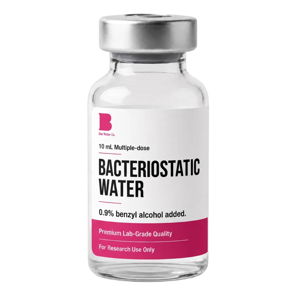 Bac Water Co. BAC Water 10ml, 10 ml multiple-dose bacteriostatic water vial
