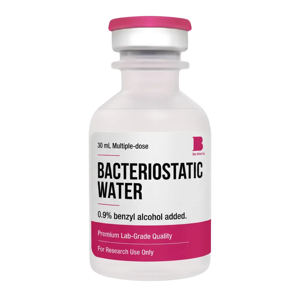 Bac Water Co. BAC Water 30ml, 30 ml multiple-dose bacteriostatic water vial